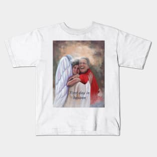 First Day in Heaven, Jan and Tracy ❤️ Kids T-Shirt